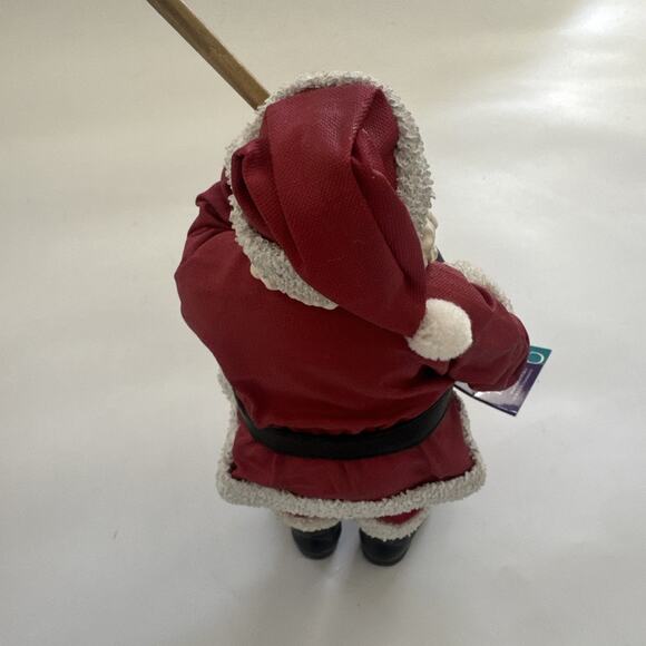Vtg Possible Dreams Clothtique 2001 God Bless America Patriotic Santa 713509 - Picture 4 of 12
